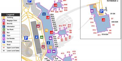 Карта на malpensa терминал 2