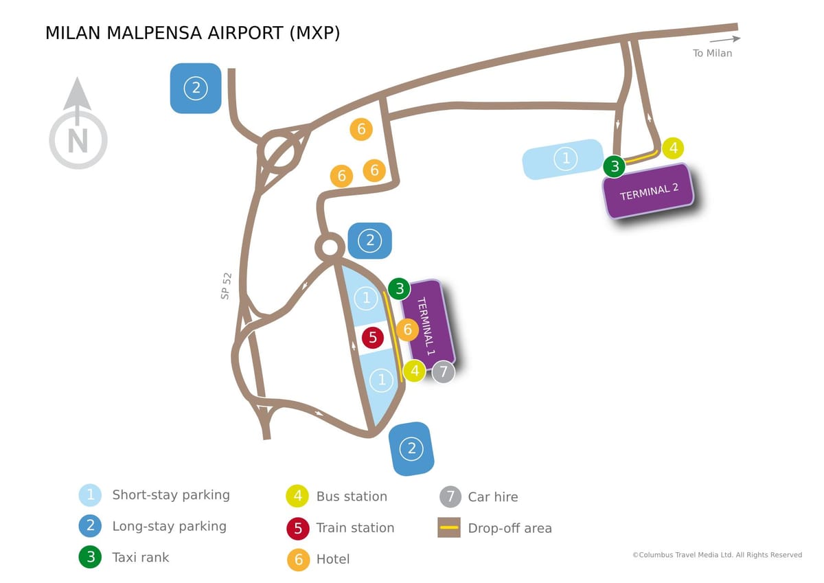 милан malpensa терминал 1 мапата