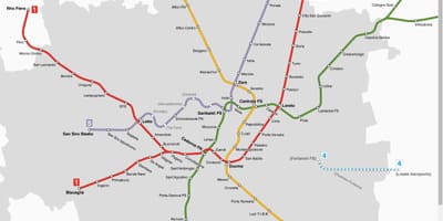 Карта на банкомат milano трамвај