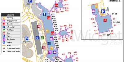Карта на милан аеродроми и железничките станици