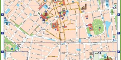 Милан италија атракции на мапата